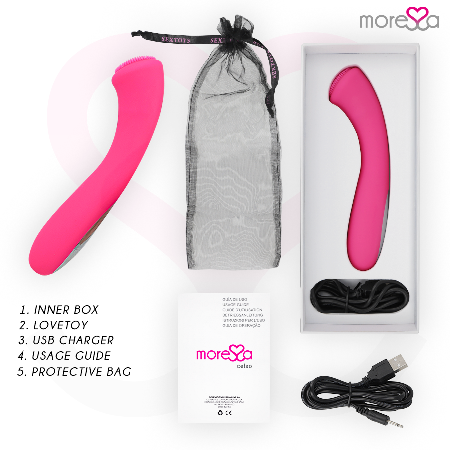 MORESSA Celso premium silikon vibrator
