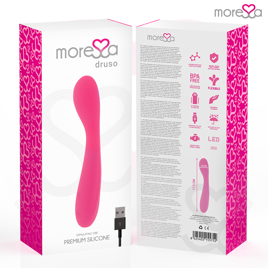 MORESSA Druso premium silikon vibrator