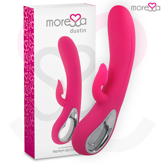 MORESSA Dustin klitoral vibrator med suktions- och vibrationsfunktioner