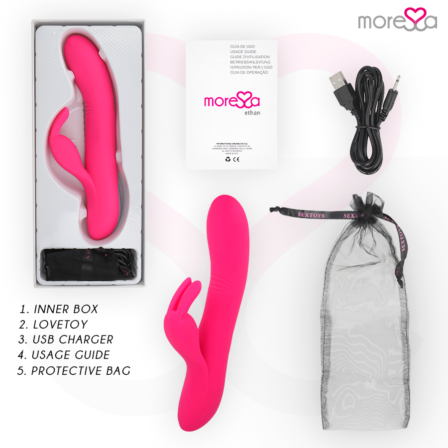 Moressa Ethan premium silikon vibrator