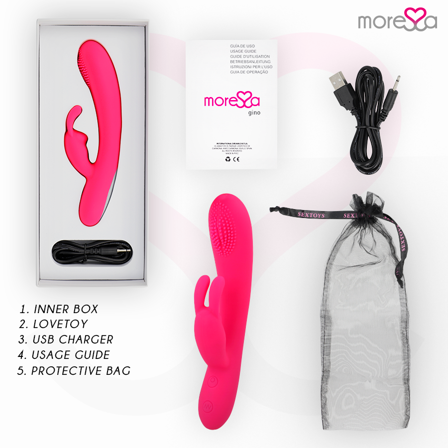 MORESSA GINO Premium silikon vibrator