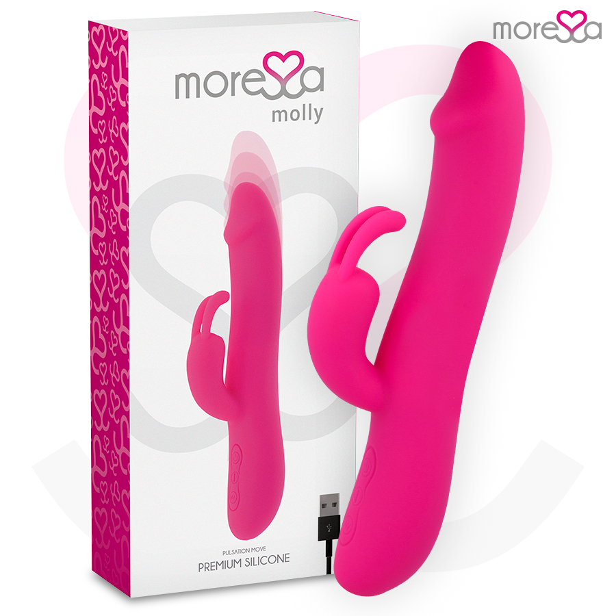 Molly premium silikon vibrator från Moressa