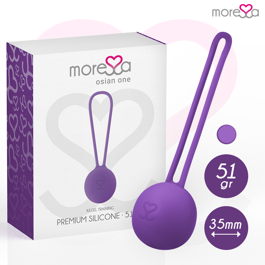 Moressa OSIAN ONE Premium Lilac Silicone kinesiska bollar