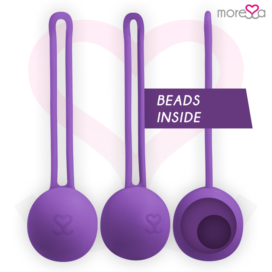 Moressa OSIAN ONE Premium Lilac Silicone kinesiska bollar