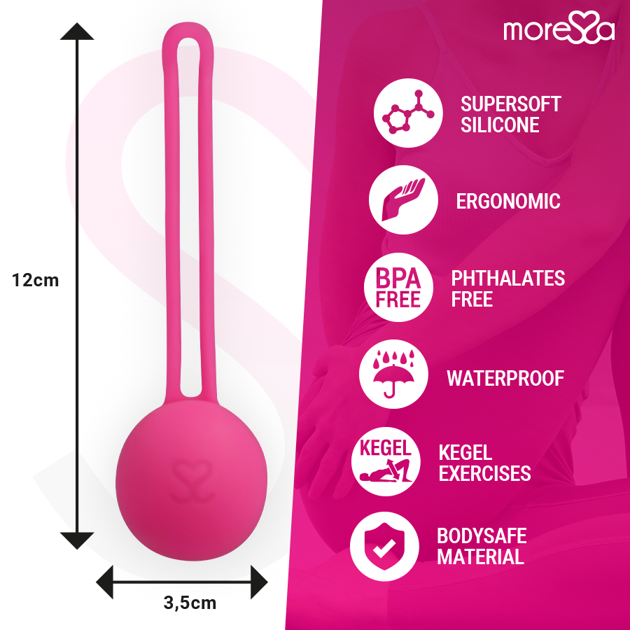 Moressa OSIAN ONE Premium Silikon Rosa