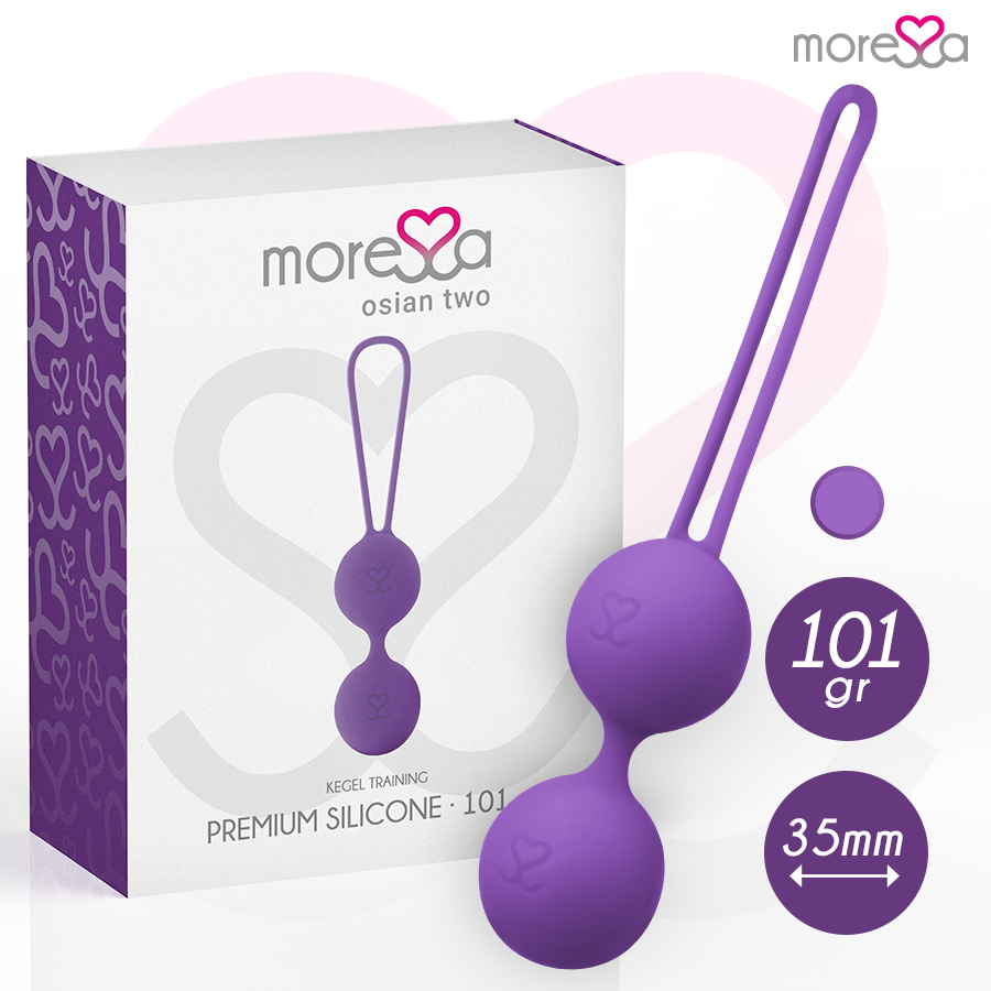 Moressa Osian Two premium lilac silikonbollar