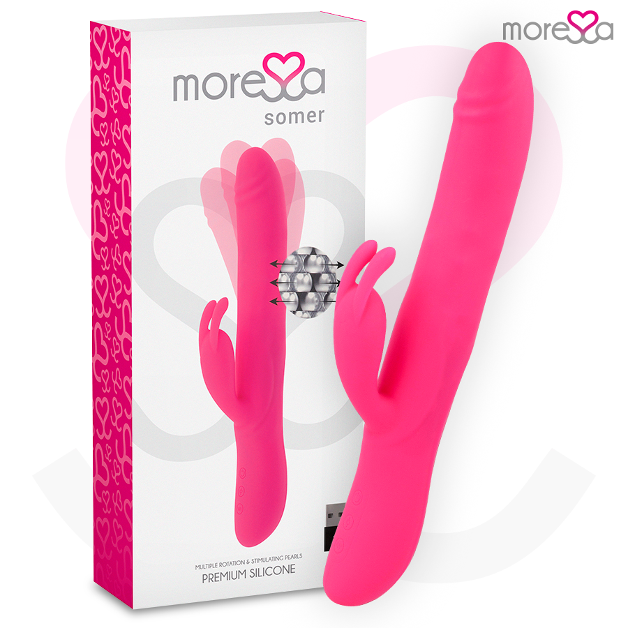 MORESSA SOMER premium vibrator med flera rotationsfunktioner