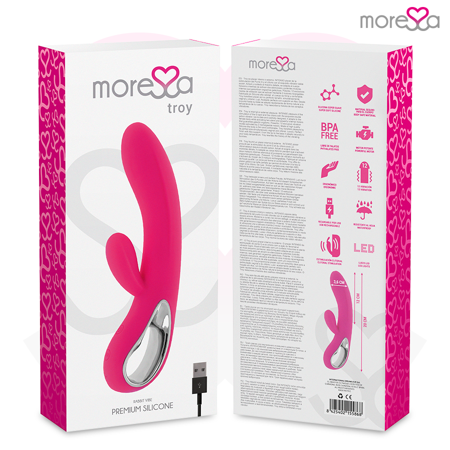 MORESSA Troy premium silikon vibrator