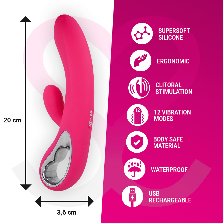 MORESSA Troy premium silikon vibrator