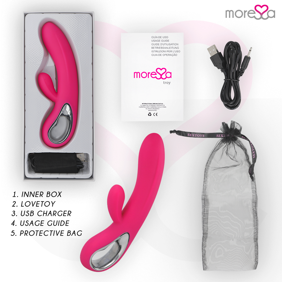 MORESSA Troy premium silikon vibrator