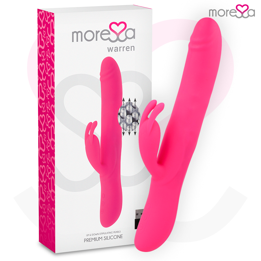 MORESSA WARREN Premium uppladdningsbar silikon vibrator