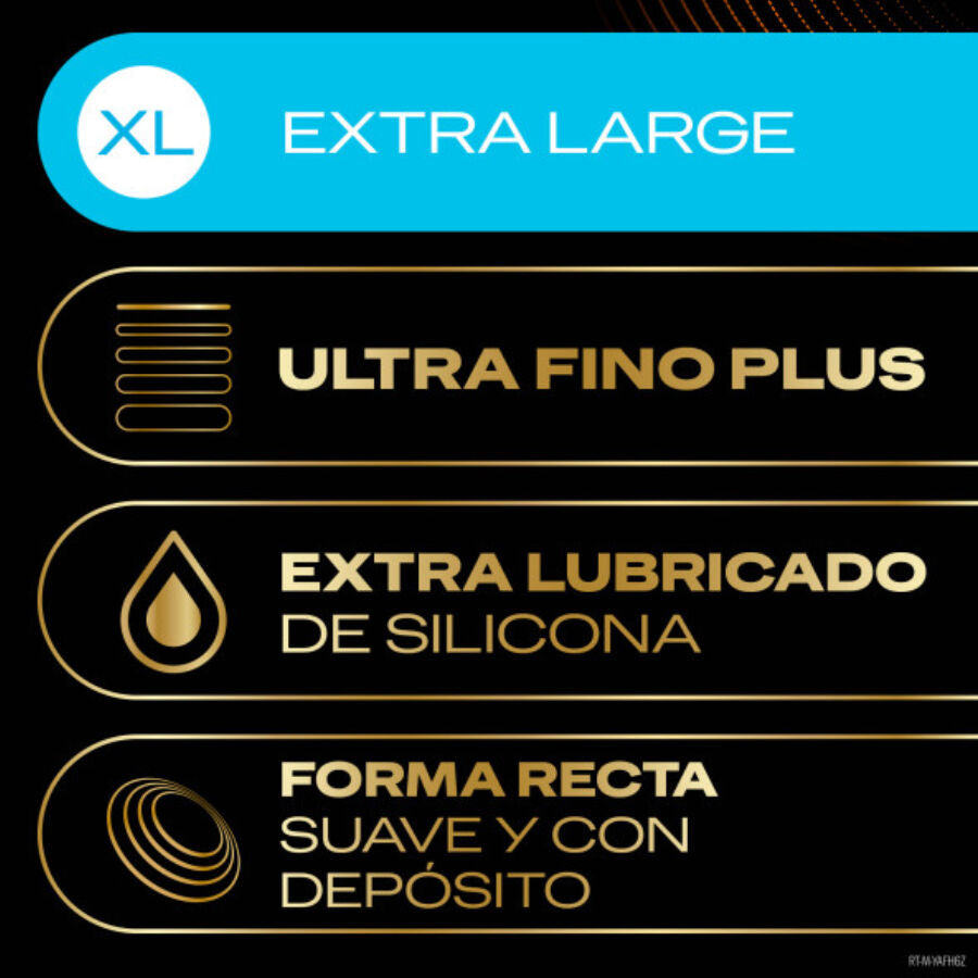 Durex Total Connection XL Ultra Fin Plus Latexfri kondomer 10 enheter