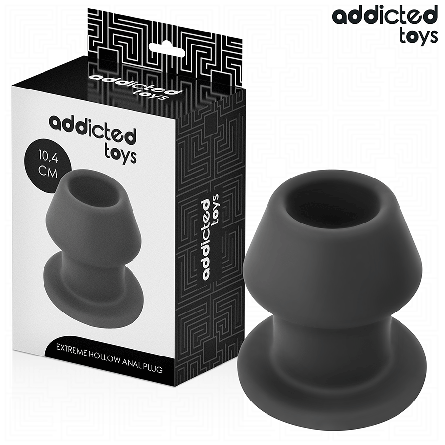 Addicted Toys Extreme Hollow Anal Plug i silikon, storlek L