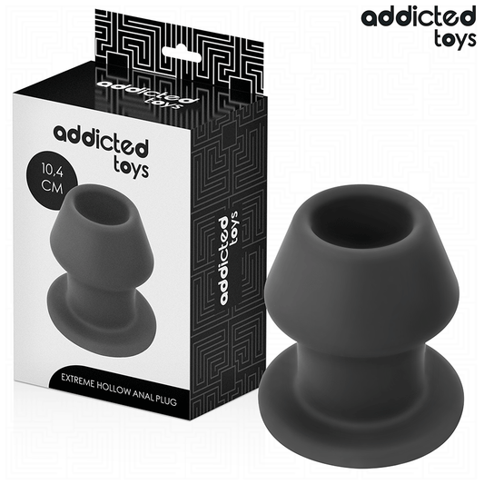 Addicted Toys Extreme Hollow Anal Plug i silikon, storlek L