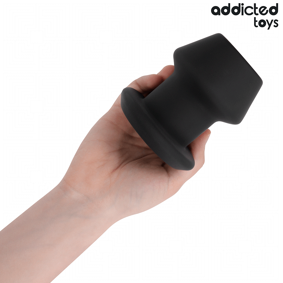 Addicted Toys Extreme Hollow Anal Plug i silikon, storlek L