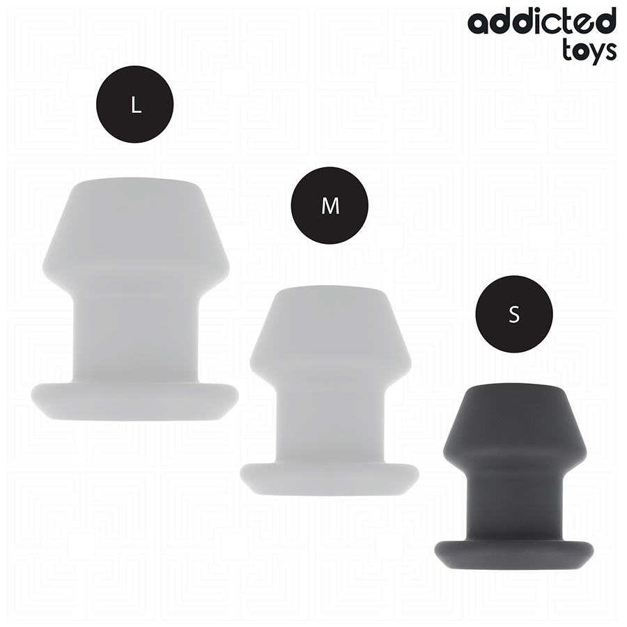 Addicted Toys Extreme Hollow Anal Plug i silikon, storlek S 7.5 cm
