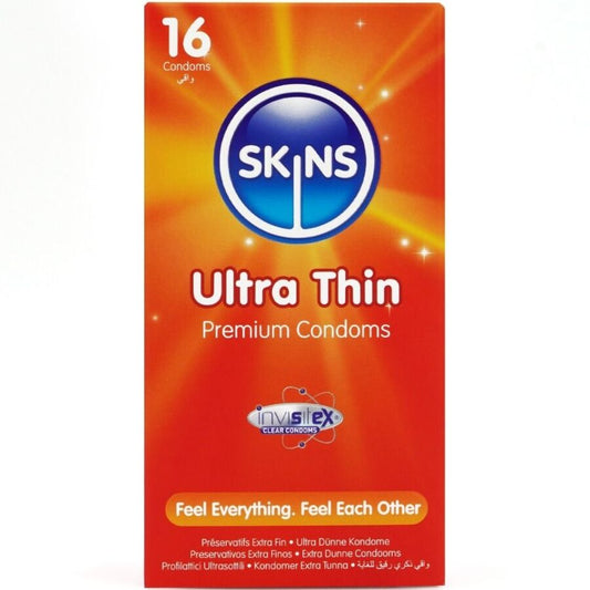 Skins Ultra Tunna Premiumkondomer 16-pack