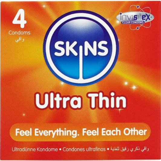 Skins Ultra Tunna Premiumkondomer 4-pack