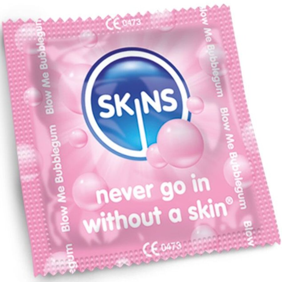SKINS Bubbelgum Premium Kondomer 4-pack