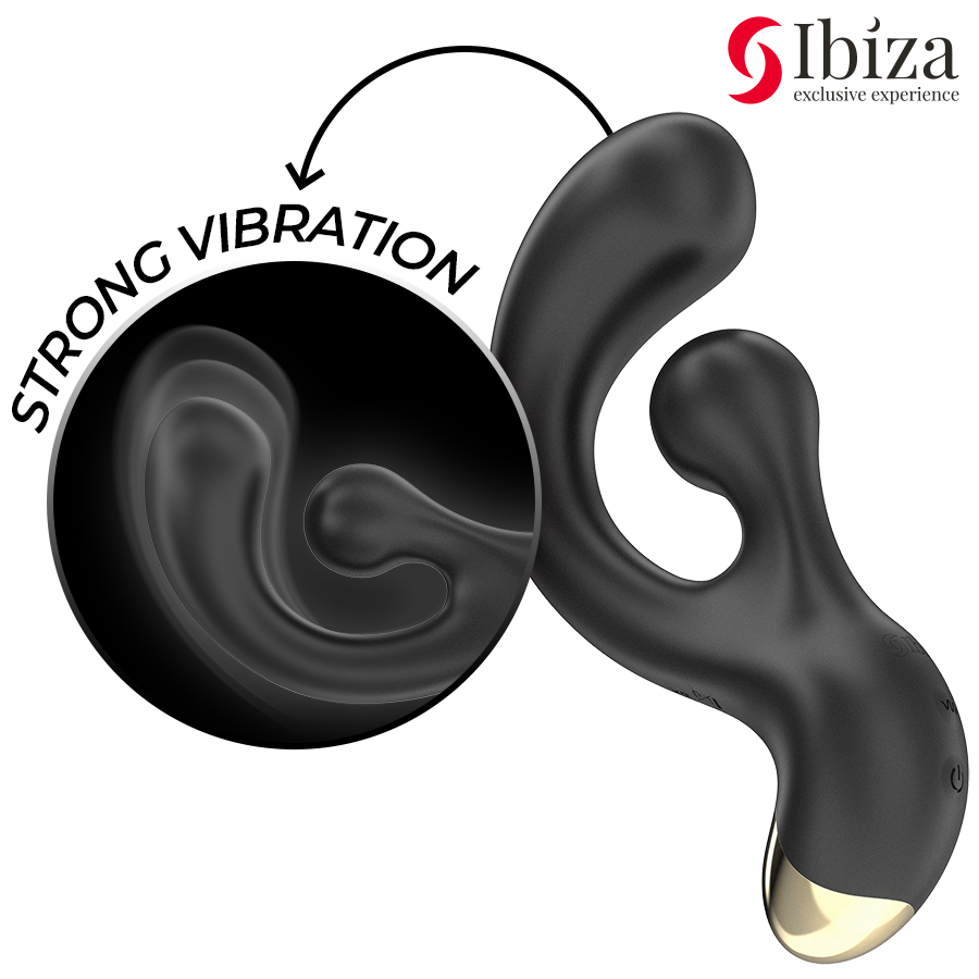 IBIZA vibrerande och roterande stimulator