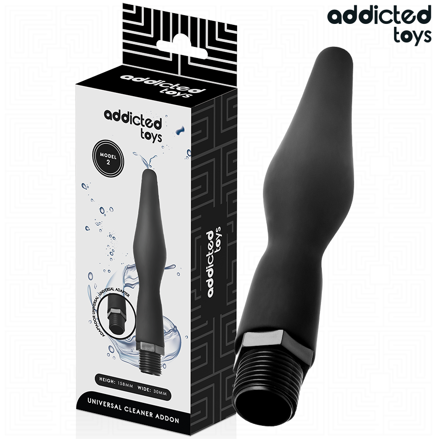 ADDICTED TOYS - ANAL CLEANER MED UNIVERSALADAPTER MODEL 2