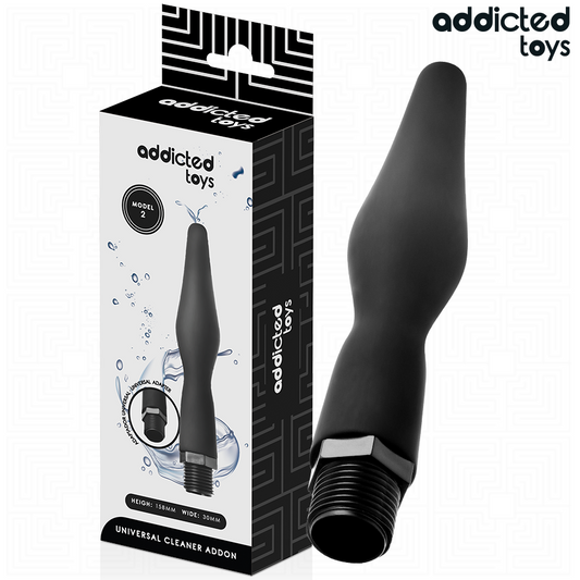 Addicted Toys analrengöring med universell adapter Model 2