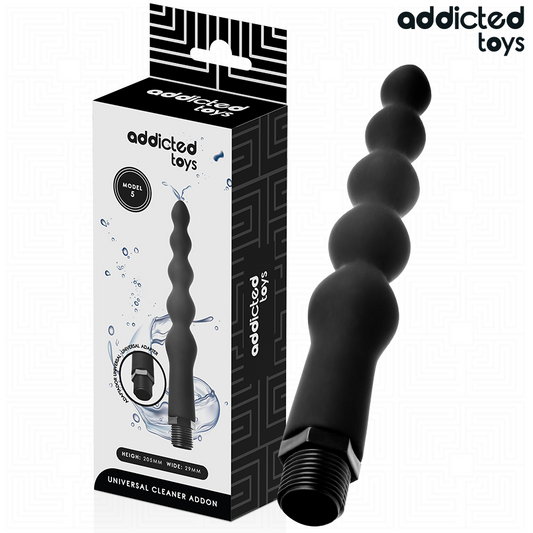 Addicted Toys analrengöring med universell adapter modell 5