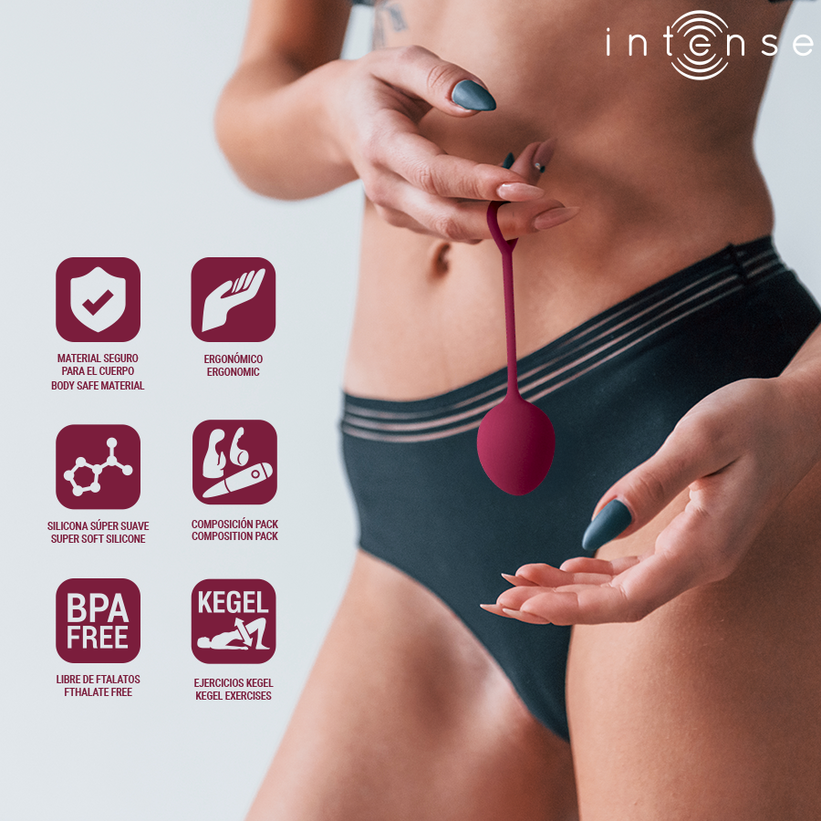 INTENSE Charli Kegel Ball Kit i lila