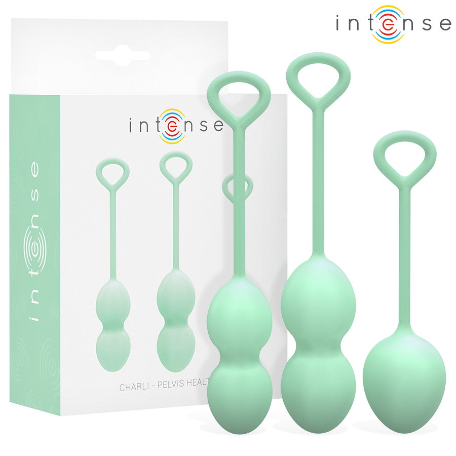 Charli Kegel Ball Kit i ljus jadegrön färg