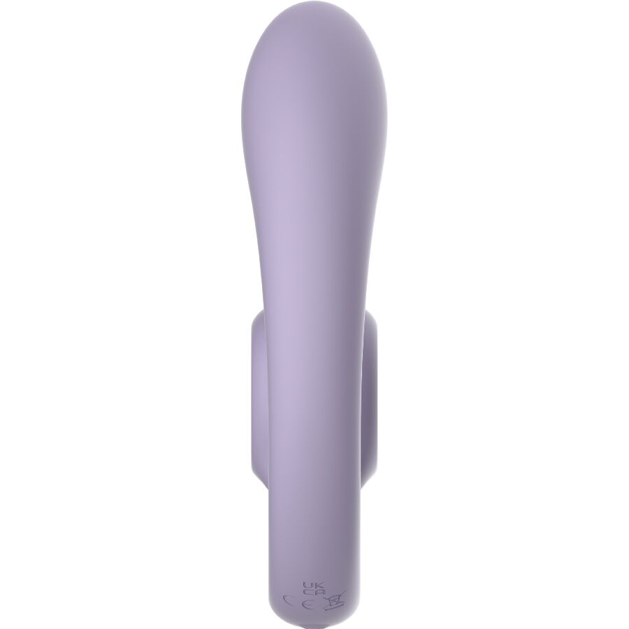 Snail Vibe GIZI Duo parstimulator med fjärrkontroll i lila