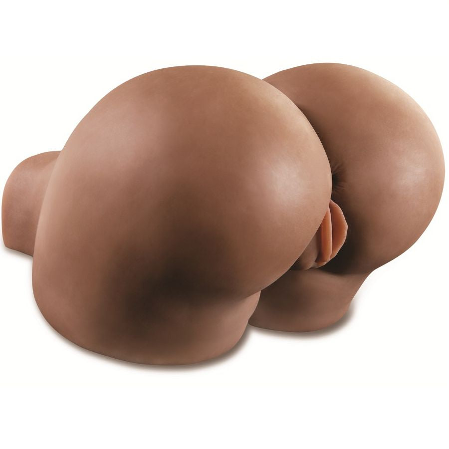 EXTREME TOYZ Fuck Me Silly vagina och ano svart extra real