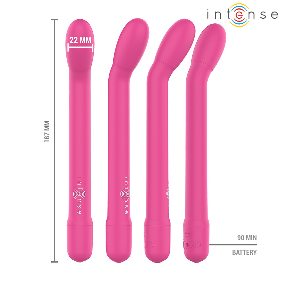 INTENSE Karlie återladdningsbar G-punkt stimulator rosa
