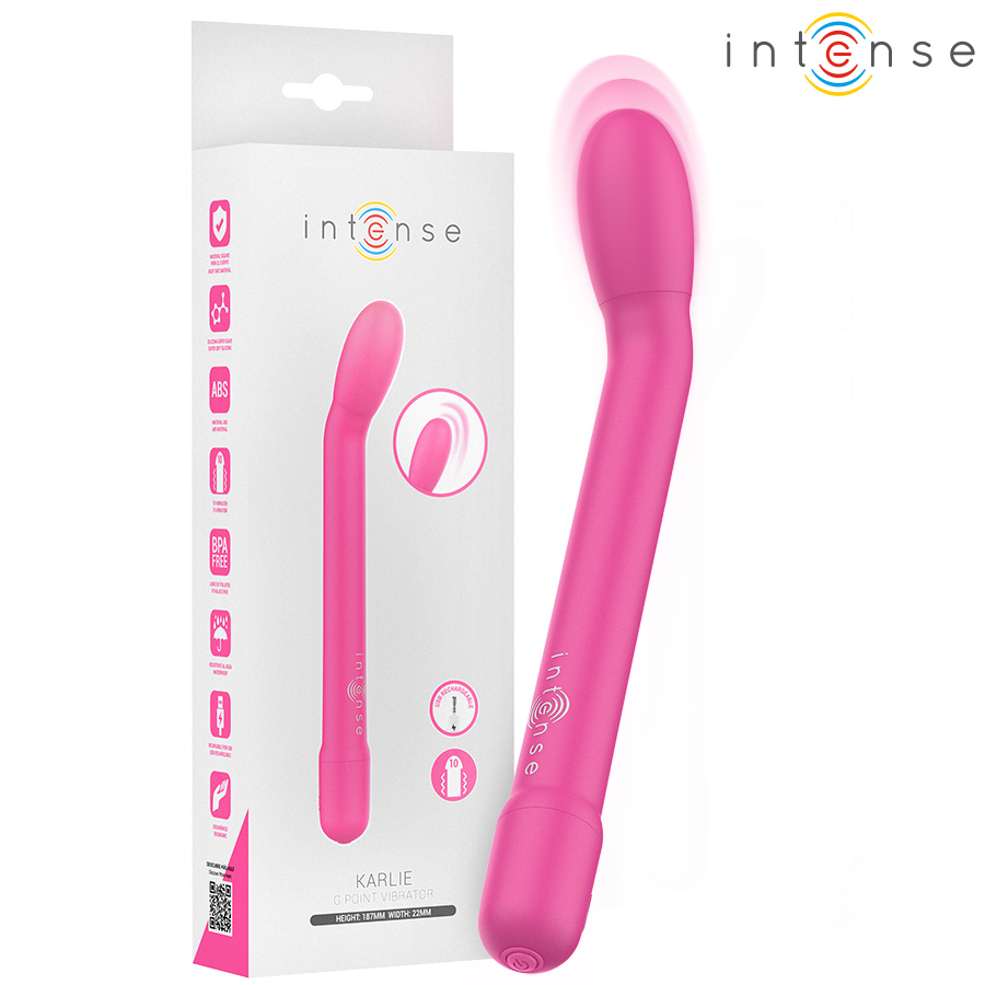 INTENSE Karlie återladdningsbar G-punkt stimulator rosa