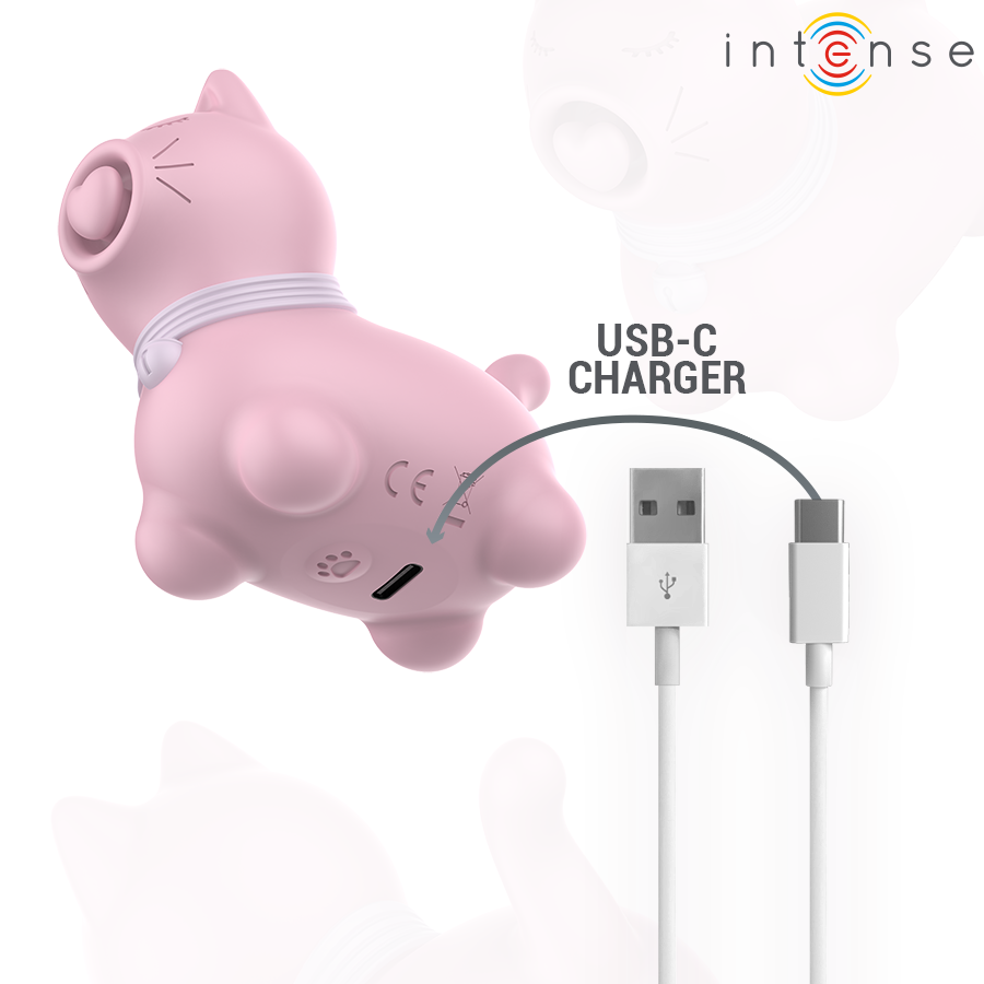 INTENSE - MARIE PINK PULSATION EFFECT TONGUE STIMULATOR