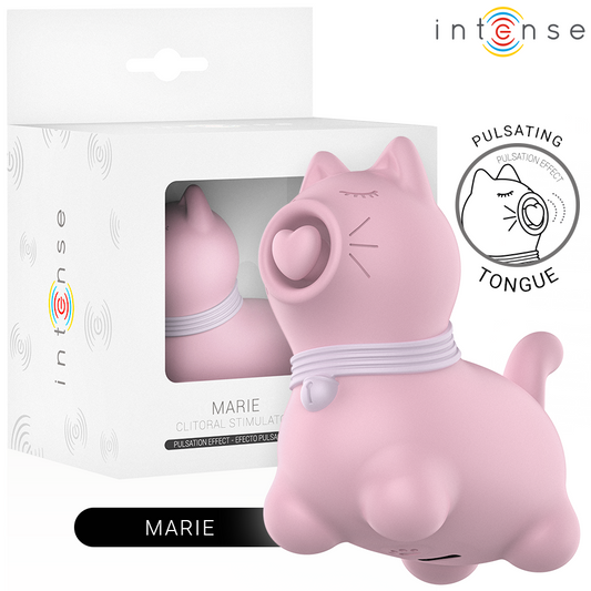INTENSE Marie Pink klitorisstimulator med tappningsfunktion