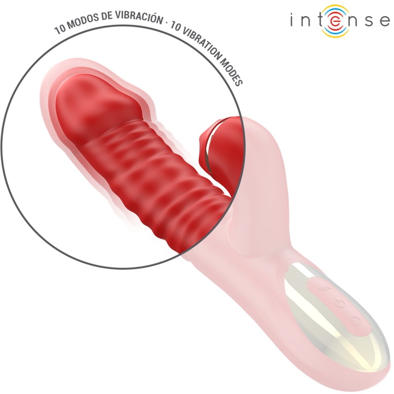 INTENSE THALIA vibrator i röd färg