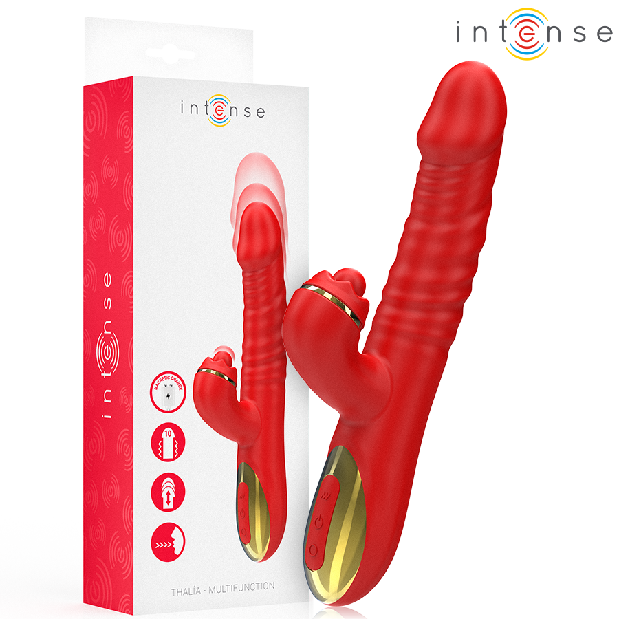 INTENSE THALIA vibrator i röd färg