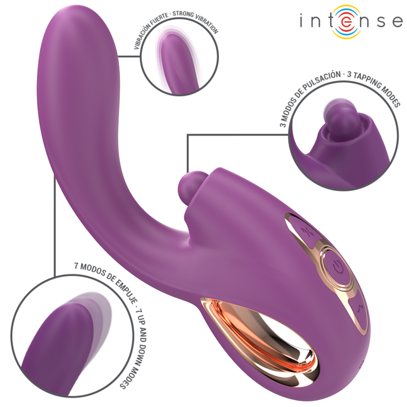 INTENSE LALI multifunktionell G-punktsvibrator i lila