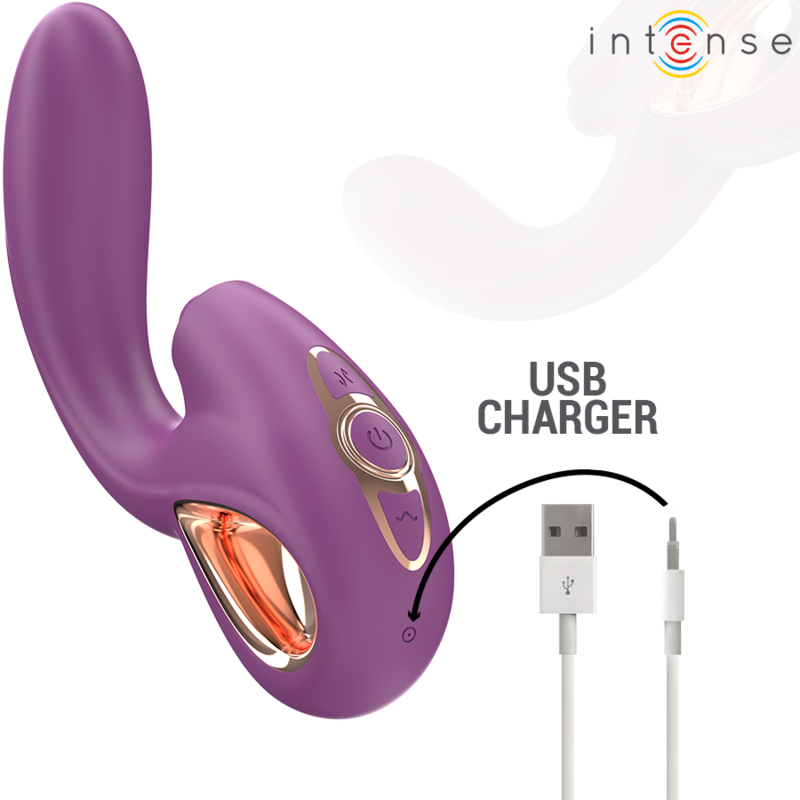 INTENSE LALI multifunktionell G-punktsvibrator i lila