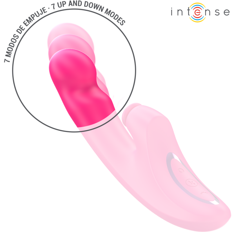 INTENSE EMI vibrator 13,5 cm multifunktionell rosa