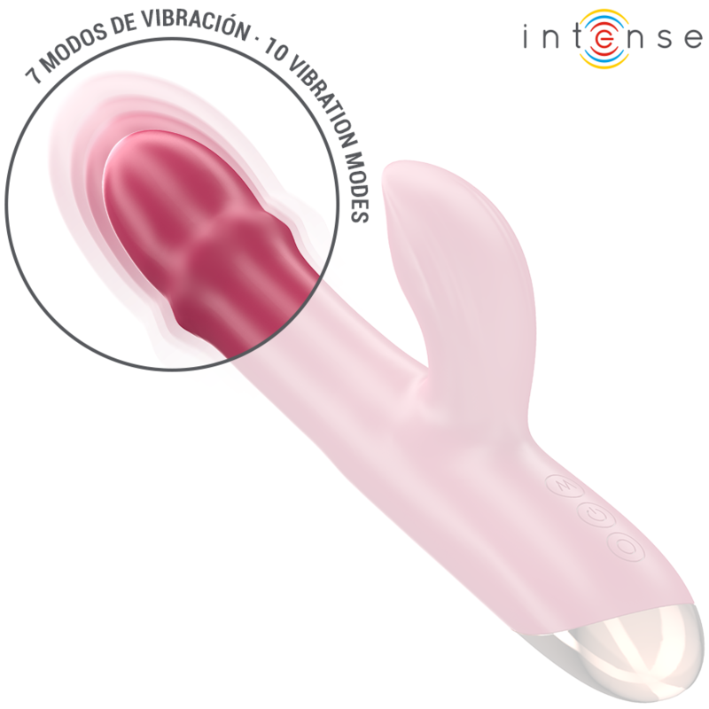 INTENSE CHLOE multifunktionell vibrator 3 i 1 röd