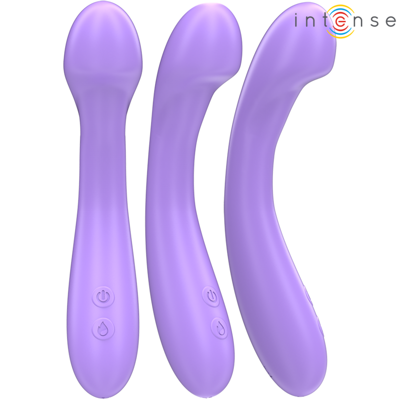BECKY vibrator 19 cm med värmefunktion och 7 vibrationslägen i lila