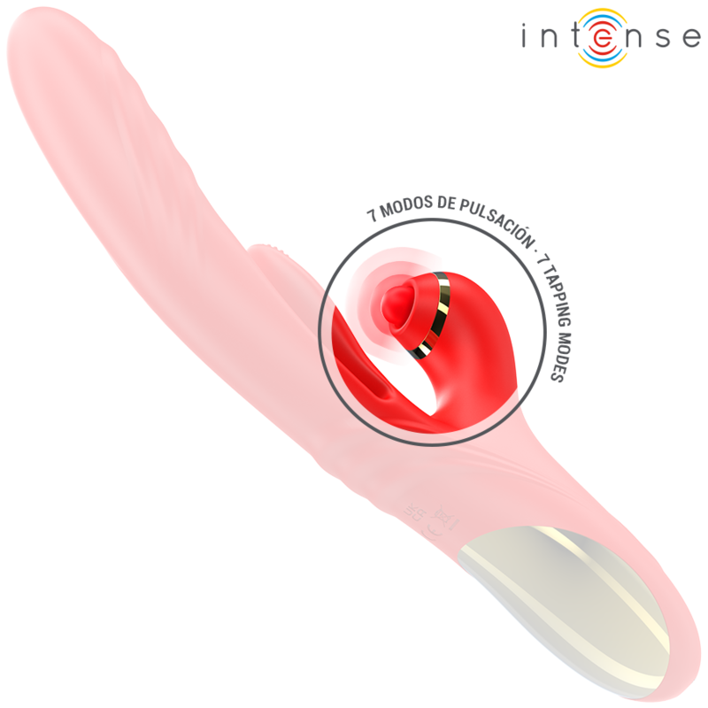 INTENSE ROSALIA multifunktionell vibrator 3 i 1 röd