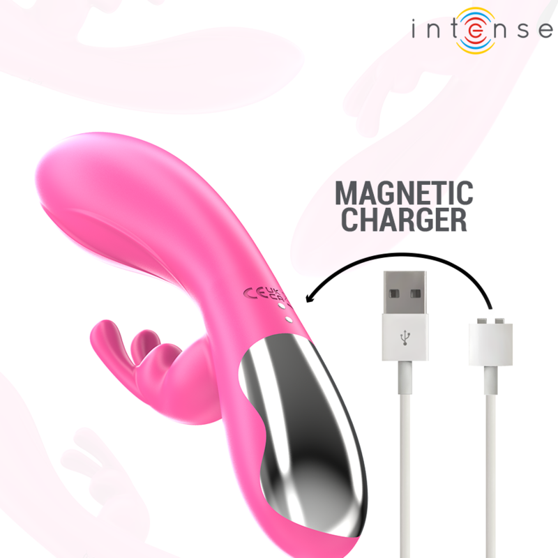 RANDALL Rabbit Vibrator från INTENSE i rosa med 10 vibrationslägen