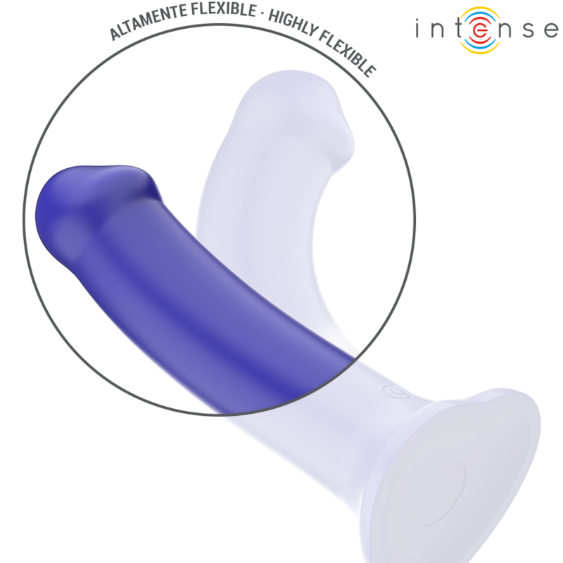 INTENSE VICTORIA vibrator mörkblå med sugkopp och fjärrkontroll