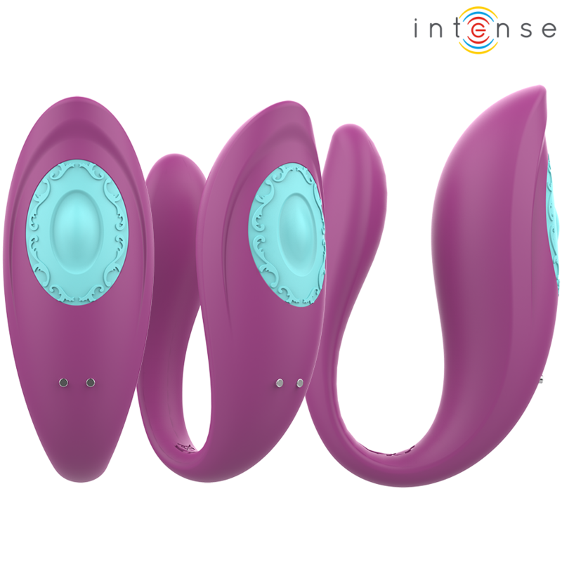 INTENSE ANNIE U-formad vibrator och stimulator lila