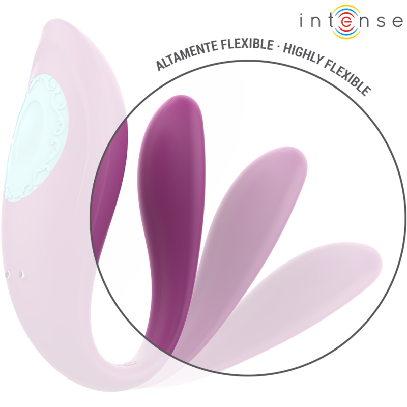 INTENSE ANNIE U-formad vibrator och stimulator lila