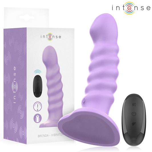 BRENDA vibrator i lila med fjärrkontroll