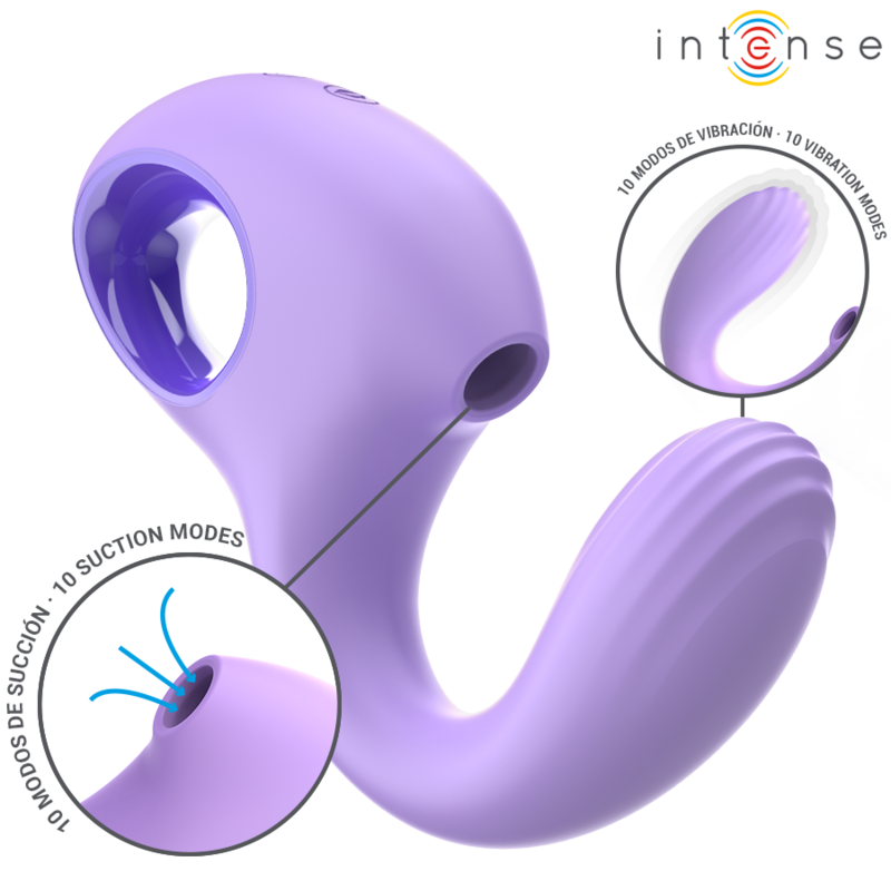 INTENSE BAXTER vibrator och stimulator i violett