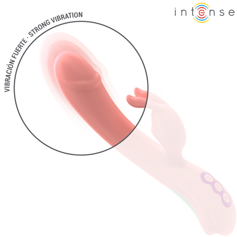 RACHEL Rabbit Vibrator med 5 vibrationslägen i rosa